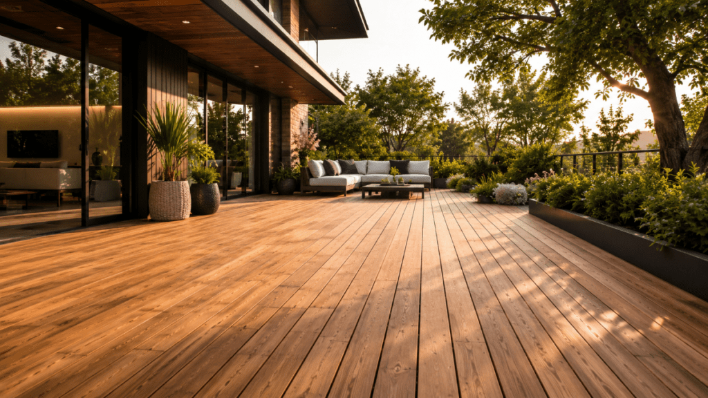 Tarimas de madera para exterior